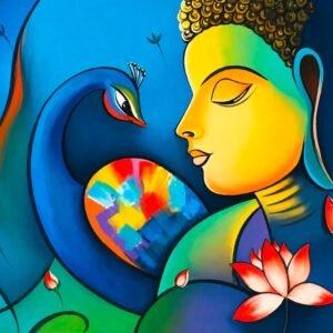 Krishna and the Peacock