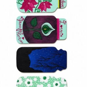 Painted Wooden Tags