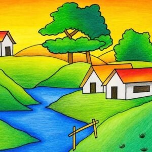 Village by the River