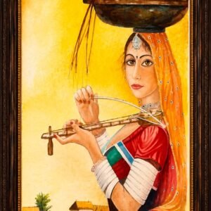 Village Woman with Pots
